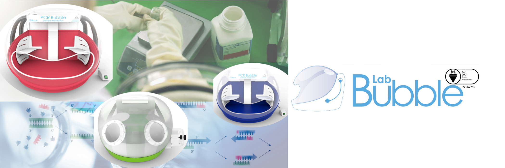 LAB BUBBLE - DESKTOP BANNER -2100 X 700 PX